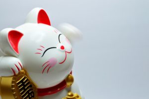 Maneki-neko, le chat japonais de la fortune Maneki-neko, le chat japonais de la fortune